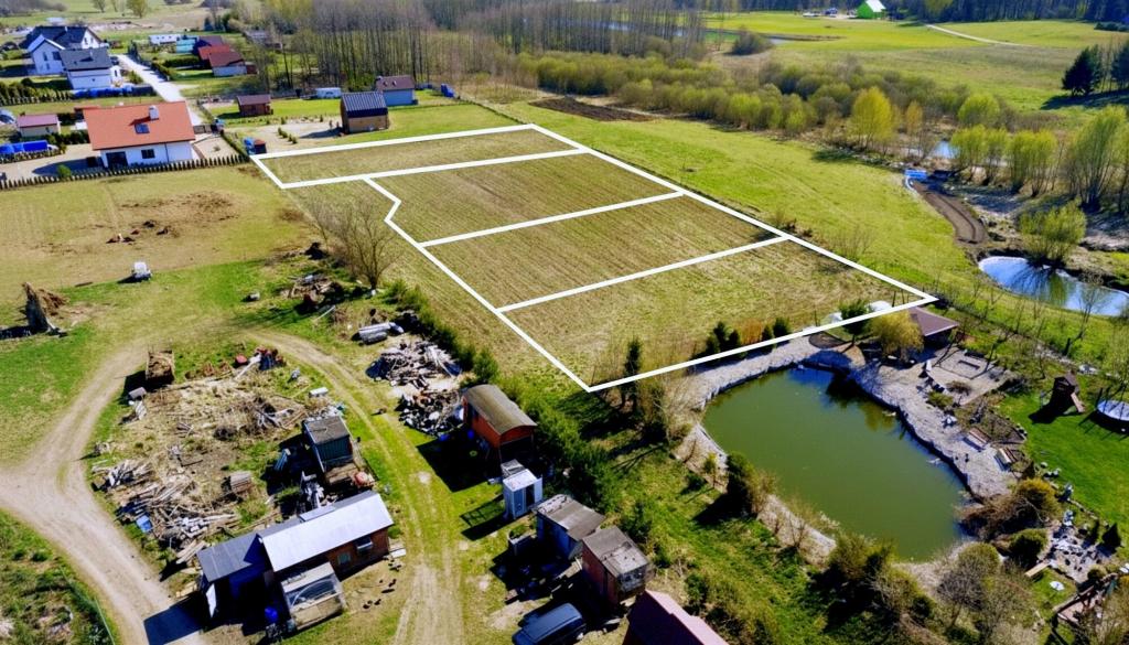 Działka budowlana 919 m², Ełk - zdjęcie 1