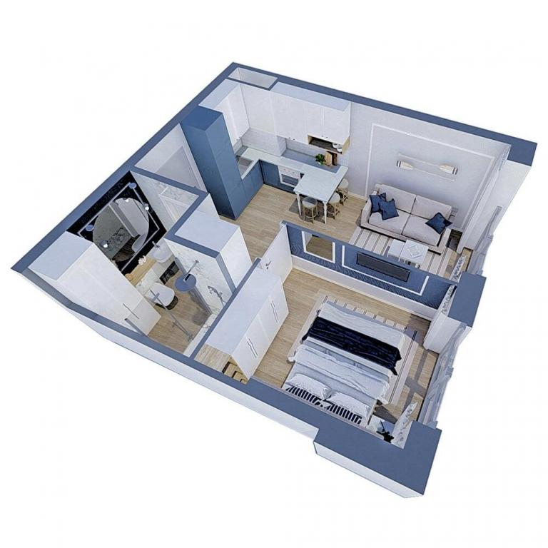 Mieszkanie 31&nbsp;m², Ełk, Pułaskiego - zdjęcie 3