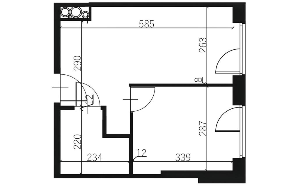 Mieszkanie 31&nbsp;m², Ełk, Pułaskiego - zdjęcie 11