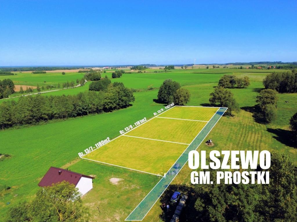 Działka budowlana 1182 m², Prostki - zdjęcie 1