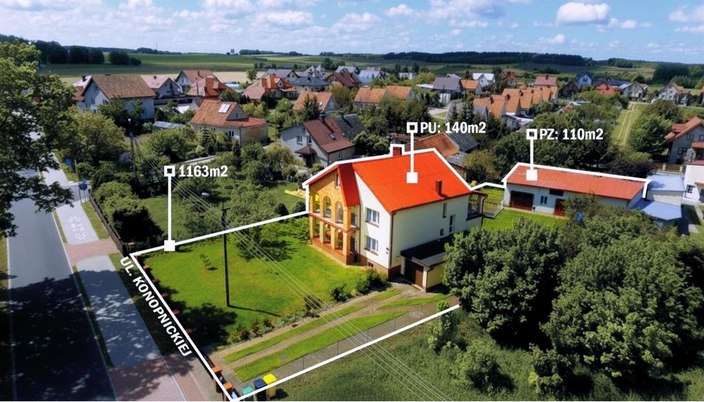 Dom 208 m², Biała Piska, Konopnickiej - zdjęcie 1