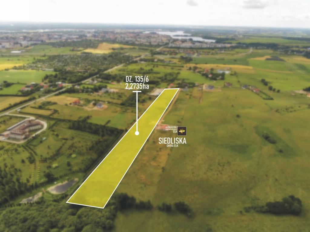 Działka budowlana 2,27 ha, Ełk - zdjęcie 1