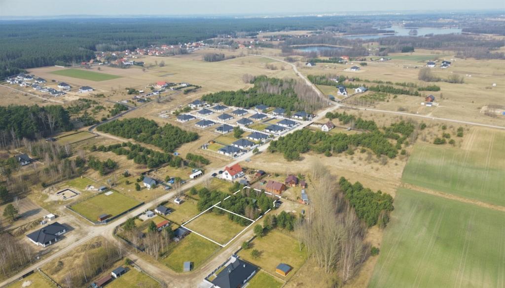 Działka budowlana 1045 m², Ełk, Brzozowa - zdjęcie 6