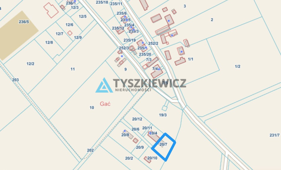 Działka pod Dom Marzeń | Gać | gmina Redzikowo - zdjęcie 14