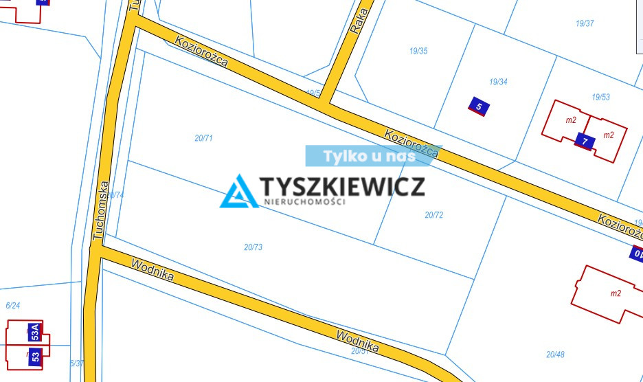 Działka pod bliźniaki Banino - zdjęcie 1