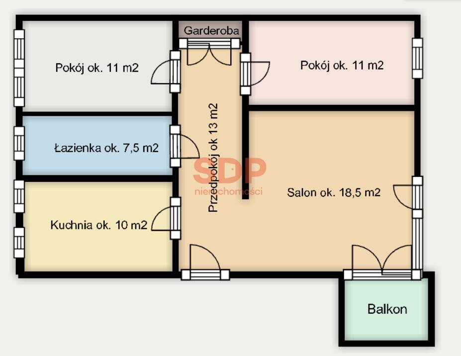 Mieszkanie 74 m², Wrocław, Legnicka - zdjęcie 15