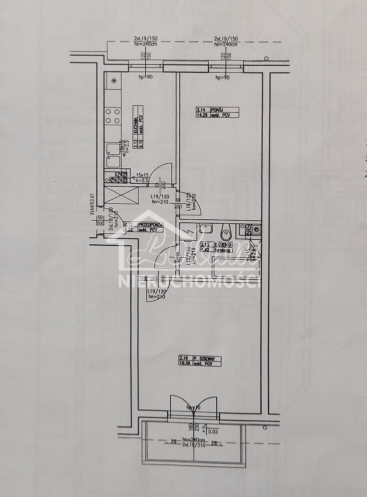 Mieszkanie 53,91 m², Szczecin, Warszewo, Jaworzynki - zdjęcie 7