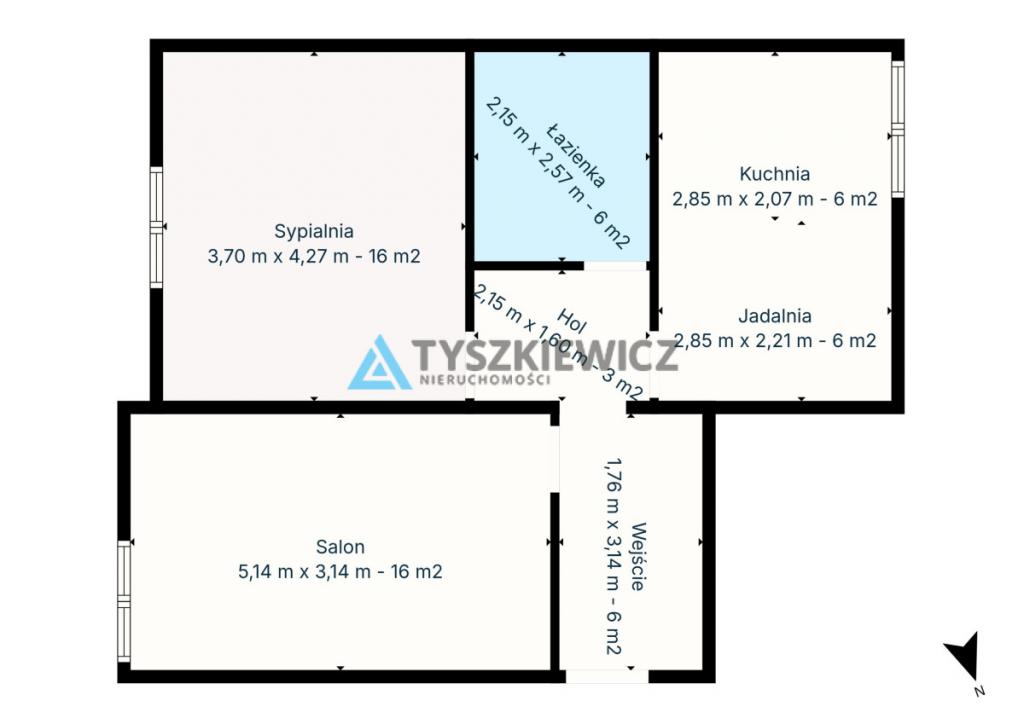 2-pokojowe mieszkanie z ogrodem i garażem - zdjęcie 2