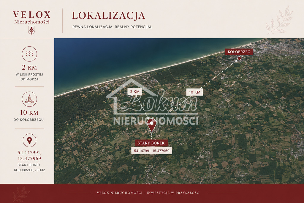 Działka budowlana 8035 m², Stary Borek - zdjęcie 12