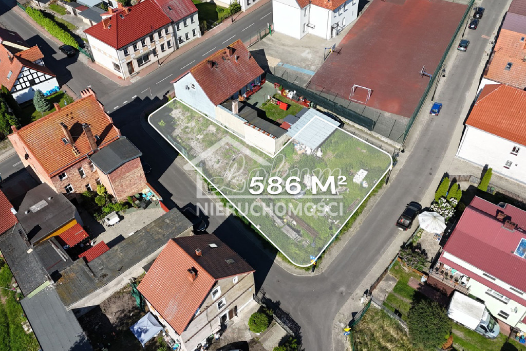 Działka inwestycyjna 586&nbsp;m², Nowe Warpno, Żeromskiego - zdjęcie 1