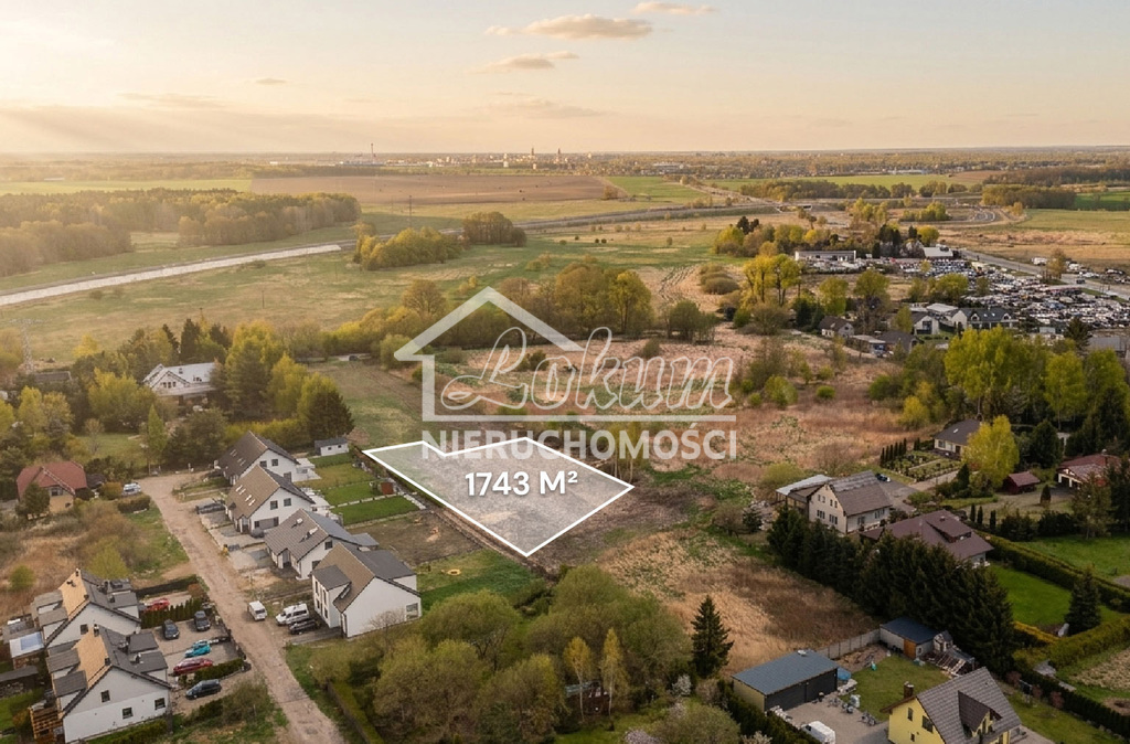 Działka budowlana 1743 m², Zieleniewo, Boczna - zdjęcie 1
