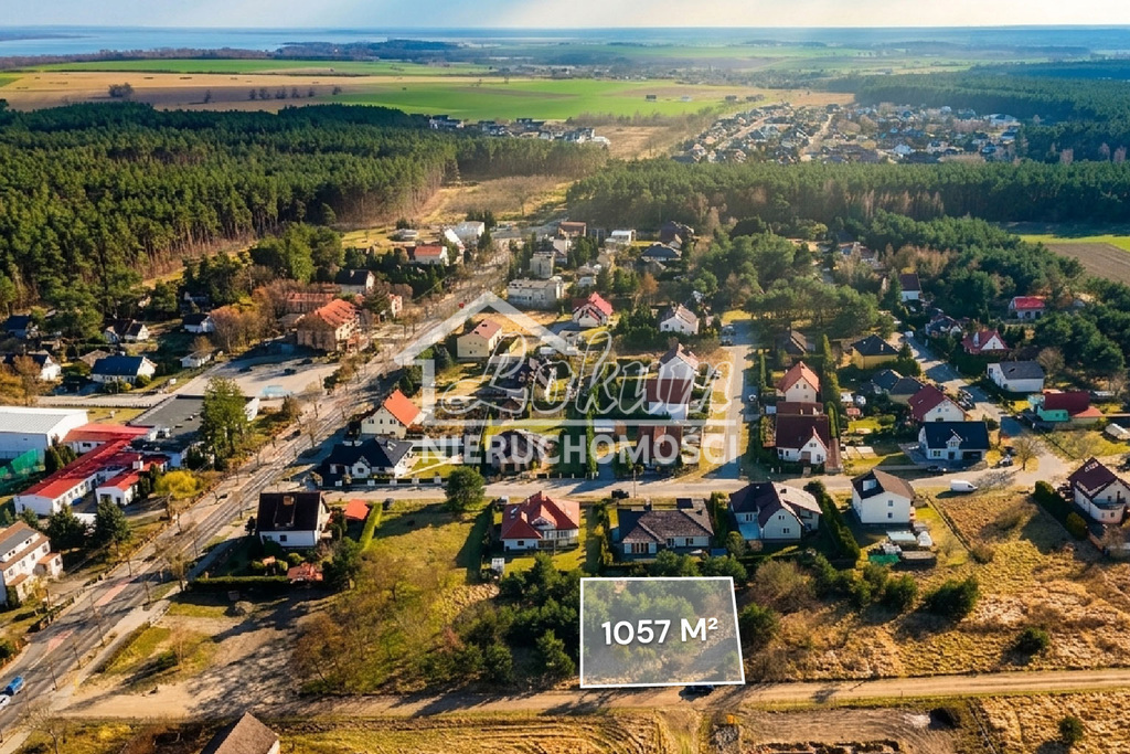 Działka budowlana 1057 m², Kobylanka, Jaworowa - zdjęcie 1