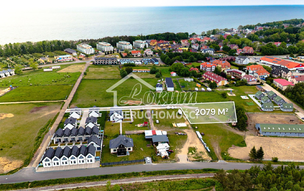 Działka budowlana 2079 m², Rewal, Turystyczna - zdjęcie 1