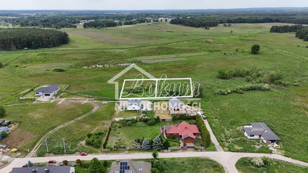 Działka budowlana 1240&nbsp;m², Sławoszewo, Szmaragdowa - zdjęcie 10