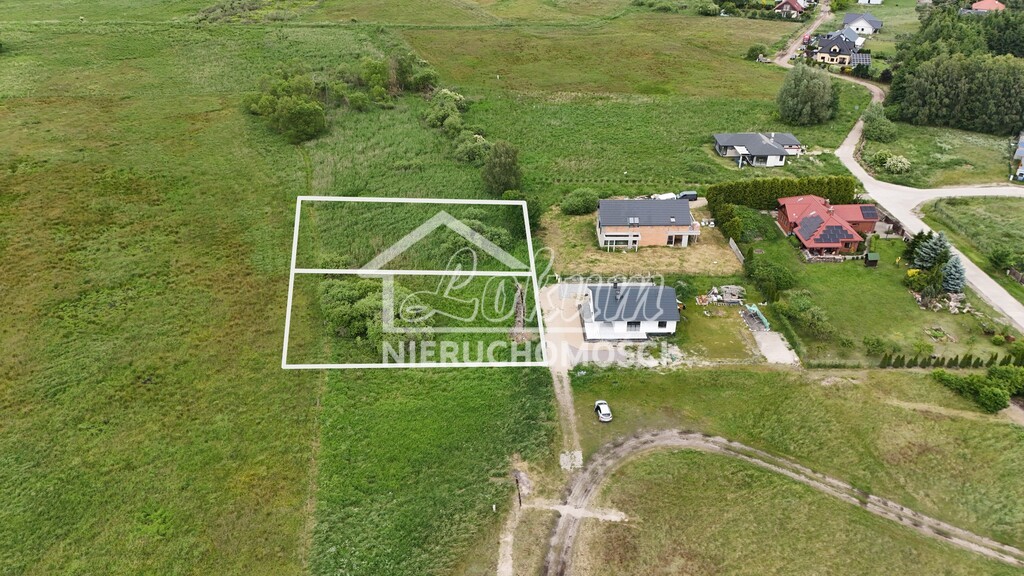 Działka budowlana 1240&nbsp;m², Sławoszewo, Szmaragdowa - zdjęcie 4