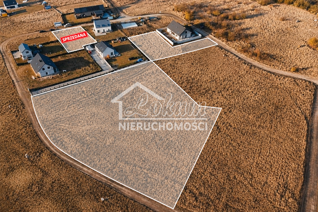 Działka budowlana 992 m², Bobolin - zdjęcie 2