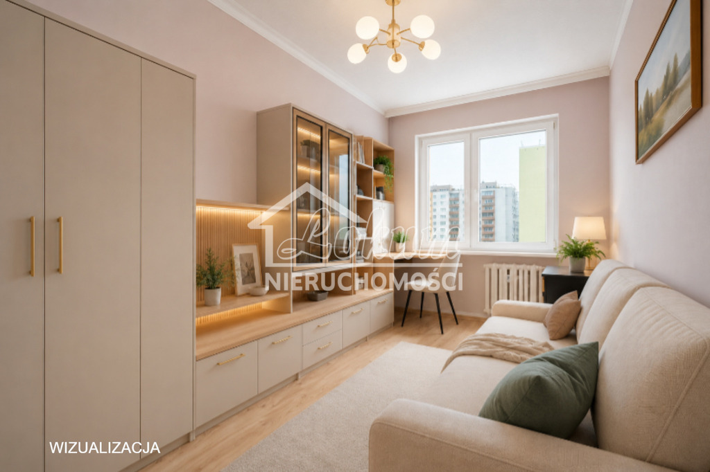 Mieszkanie 59,93&nbsp;m², Szczecin, Młodzieży Polskiej - zdjęcie 5