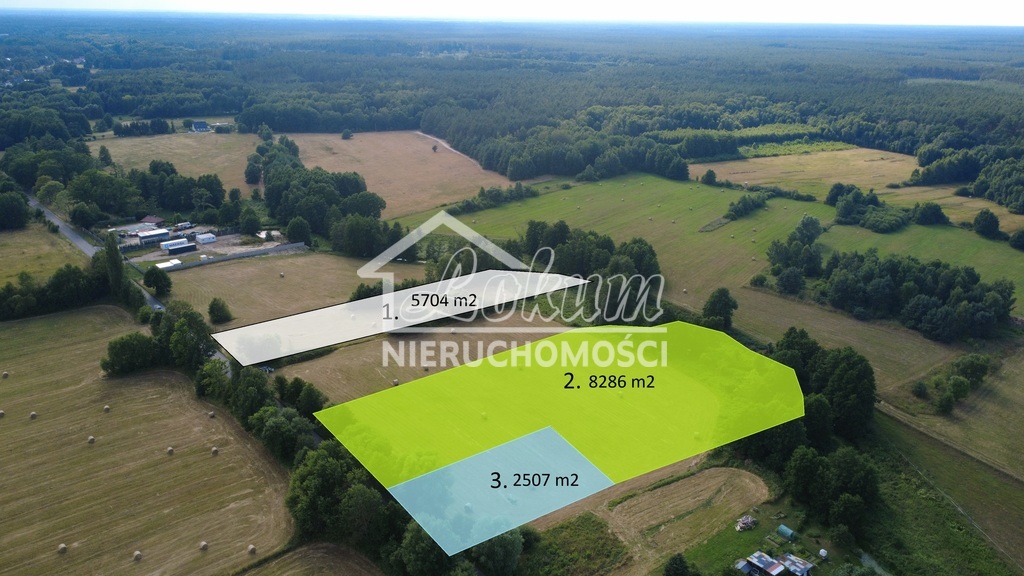 Działka budowlana 2507 m², Tatynia - zdjęcie 1