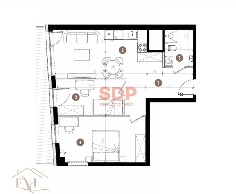 Mieszkanie 56 m², Wrocław, Stare Miasto, Sikorskiego Władysława - zdjęcie 19