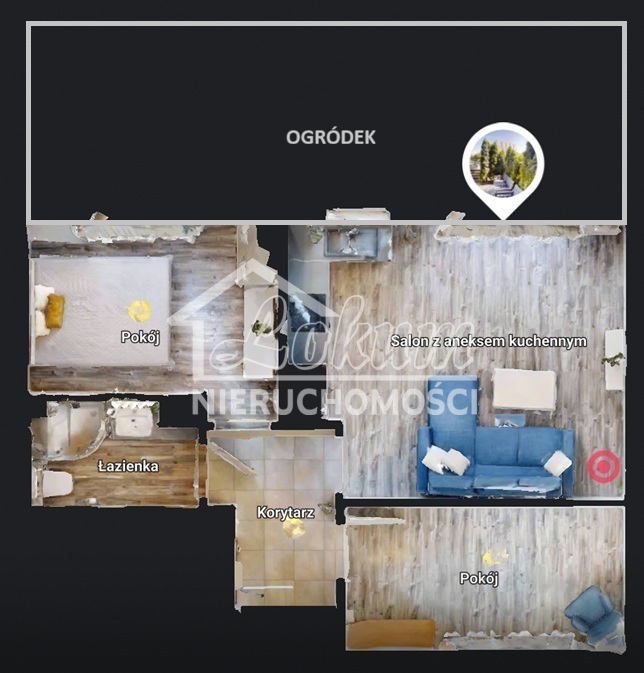 Mieszkanie 49,99 m², Szczecin, Gumieńce, Eugeniusza Kwiatkowskiego - zdjęcie 2