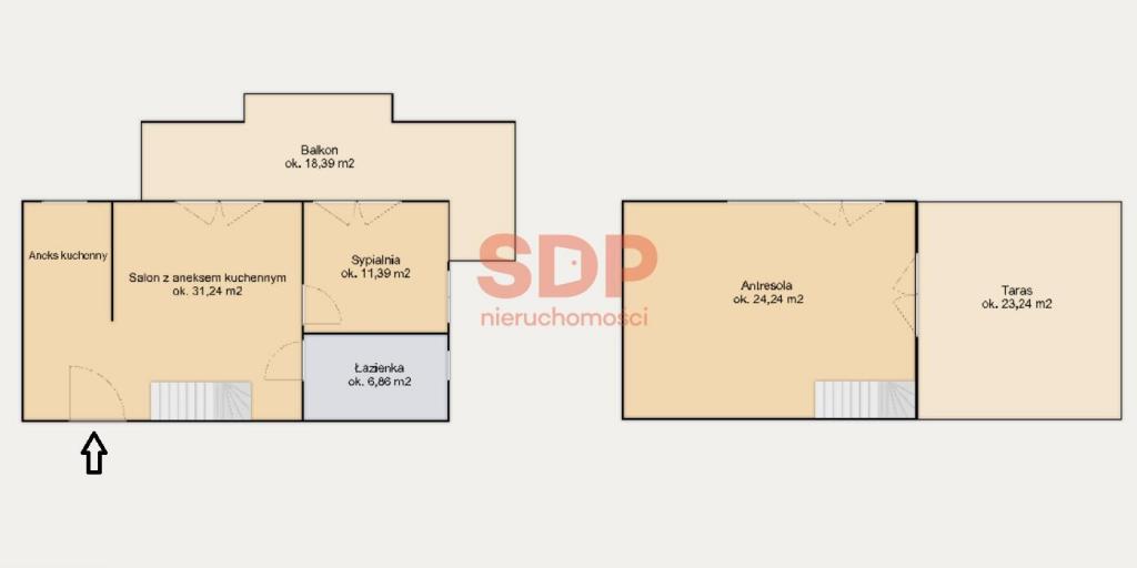 Mieszkanie 78 m², Wrocław, Rodzinna - zdjęcie 2