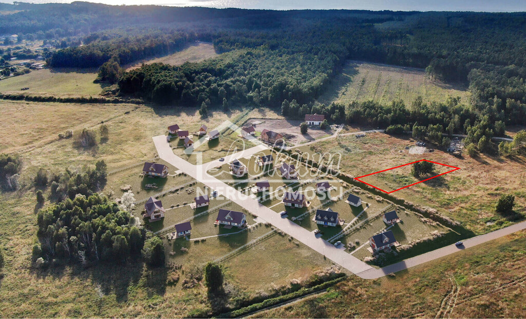 Działka budowlana 1829 m², Rowy - zdjęcie 1
