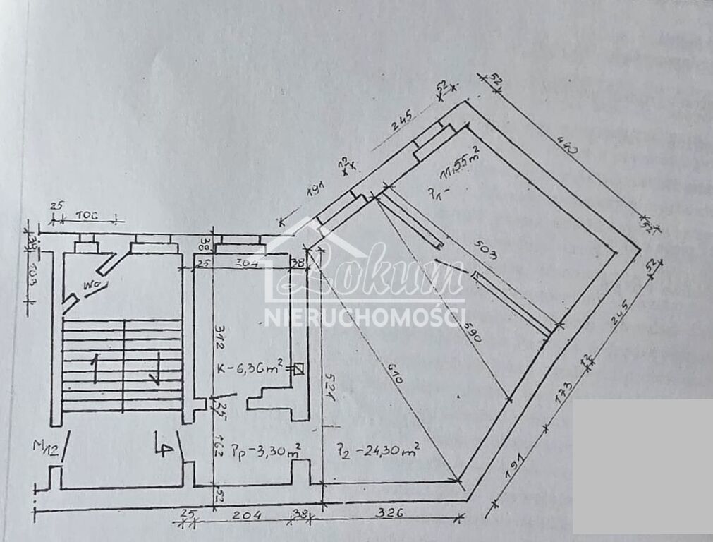 Mieszkanie 45,51 m², Szczecin, Śródmieście, Mazurska - zdjęcie 10