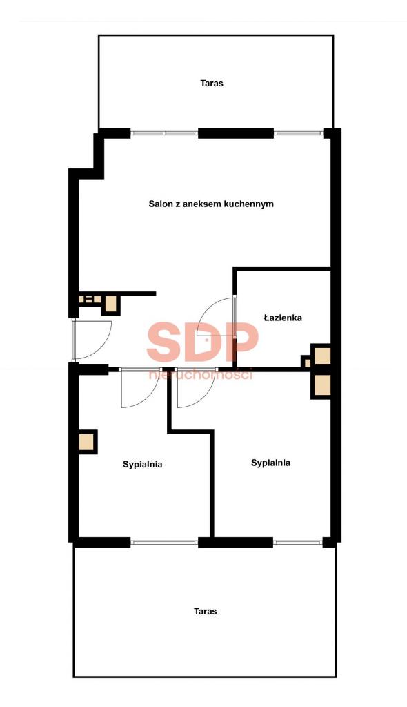 Mieszkanie 49 m², Wrocław, Psie Pole, Obornicka - zdjęcie 9