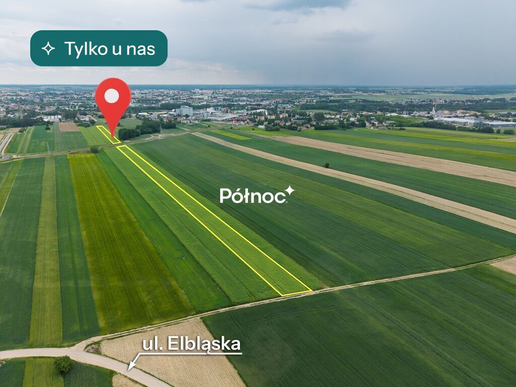 Działka inwestycyjna 1,27 ha, Łomża, mjr. Stanisława Cieślewskiego - zdjęcie 1