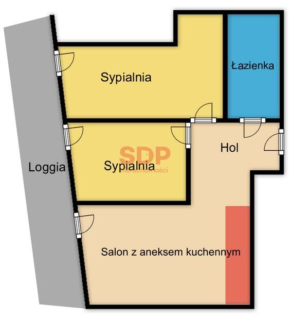 Mieszkanie 52 m², Wrocław, Sikorskiego Władysława - zdjęcie 14