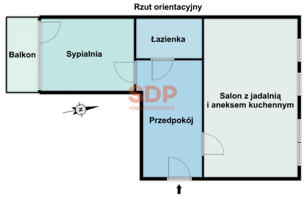 Mieszkanie 48 m², Sławków, Polskiego Czerwonego Krzyża - zdjęcie 9