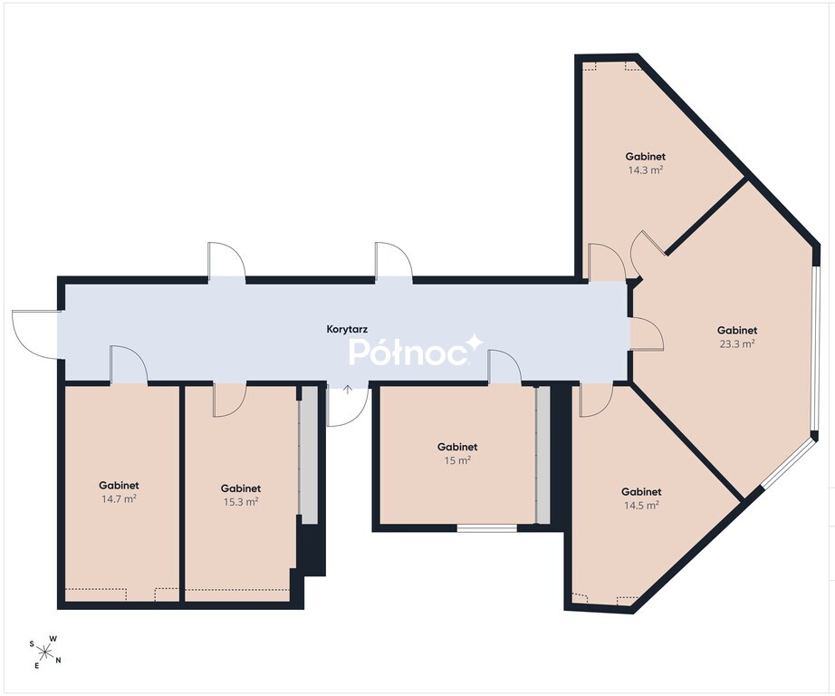 Lokal biurowy do wynajęcia, 97,23 m², Białystok, Starosielce, Elewatorska - zdjęcie 7