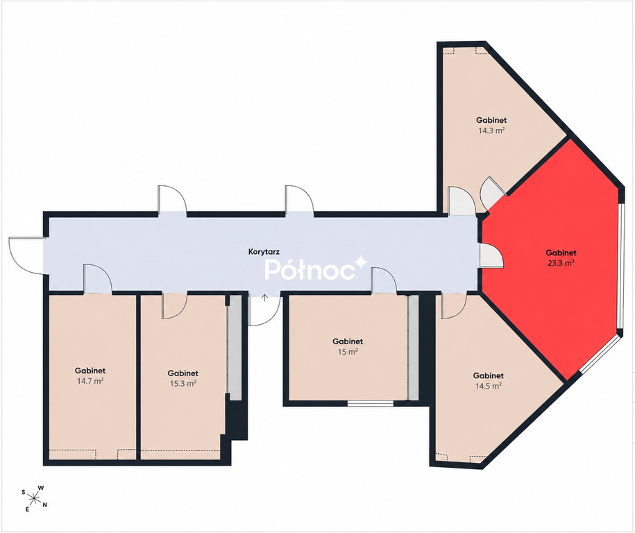 Lokal biurowy do wynajęcia, 23,23 m², Białystok, Starosielce, Elewatorska - zdjęcie 3
