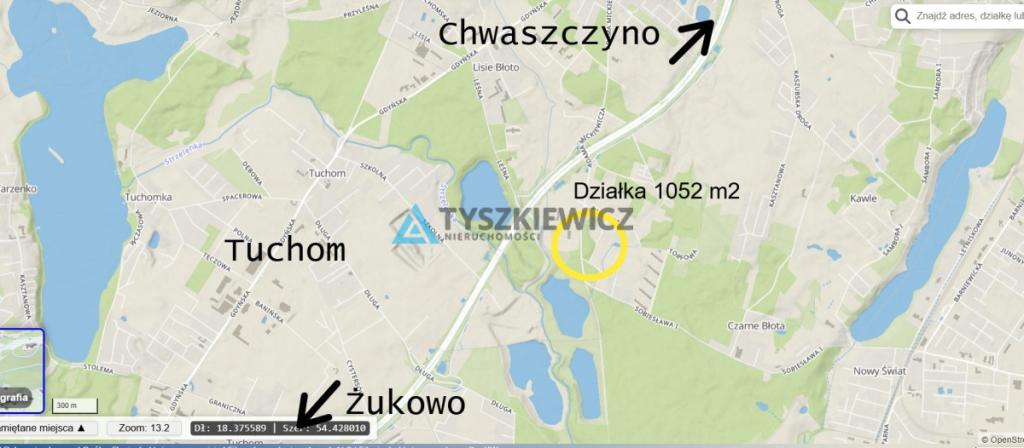 Działka pod zabudowę jednorodzinną Chwaszczyno . - zdjęcie 4