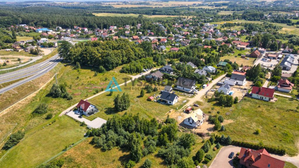 Działka 1251 m2 pod bud. 1-rodz. - Lublewo Gd. - zdjęcie 9
