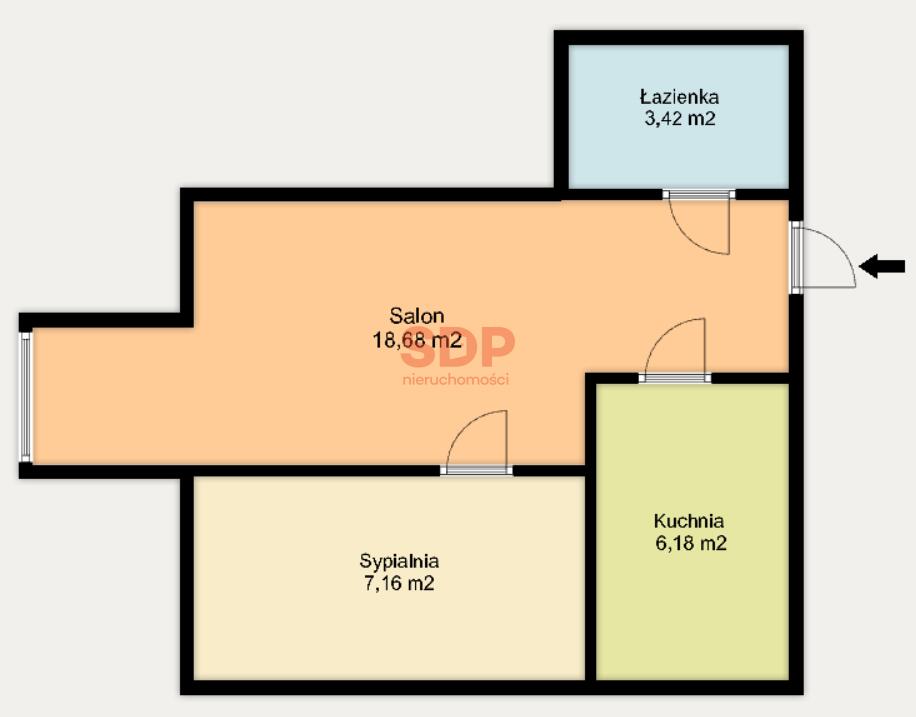 Mieszkanie 35 m², Wrocław, Stare Miasto, Szewska - zdjęcie 7