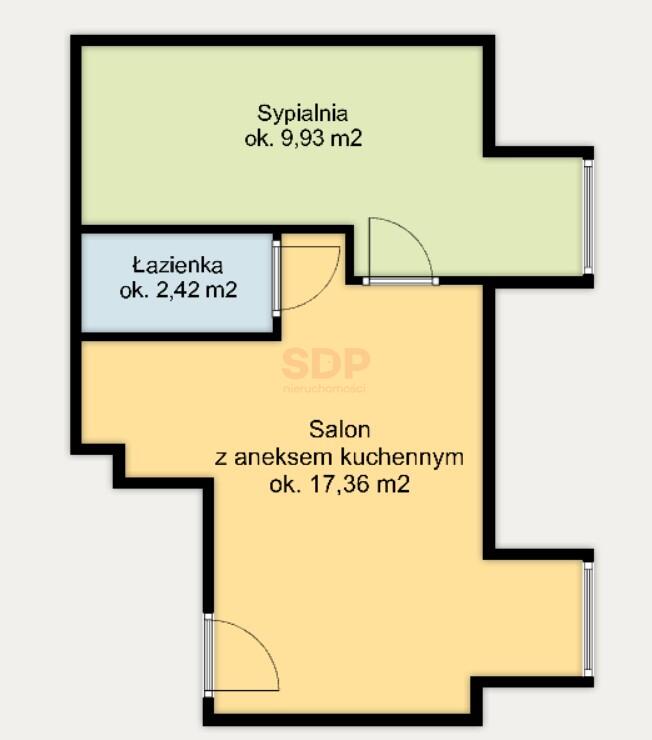 Mieszkanie 29 m², Wrocław, Stare Miasto, Szewska - zdjęcie 6