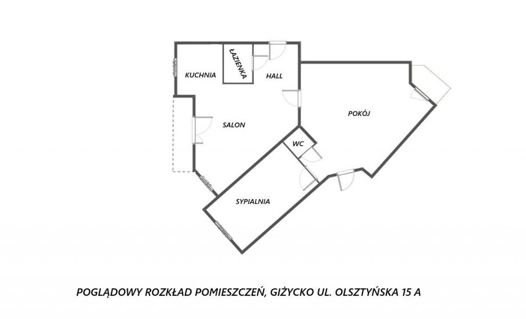 Mieszkanie 65 m², Giżycko - zdjęcie 17