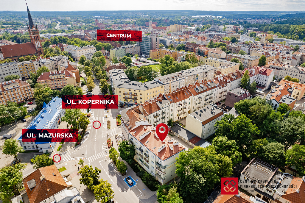 Mieszkanie 50 m², Olsztyn, Kętrzyńskiego, Mikołaja Kopernika 12B - zdjęcie 1