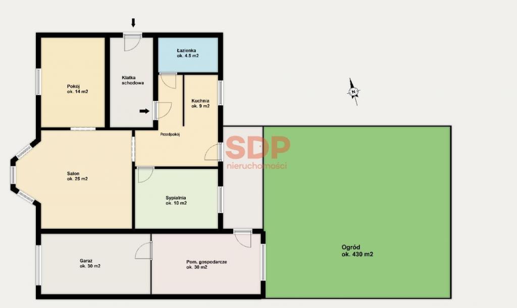 Dom 100 m², Wrocław, Kosmonautów - zdjęcie 15