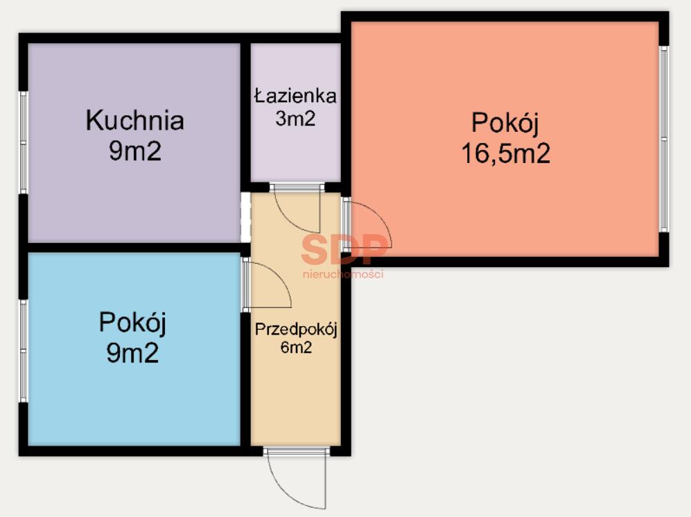 Mieszkanie 43 m², Katowice, Giszowiec, Wojciecha - zdjęcie 13