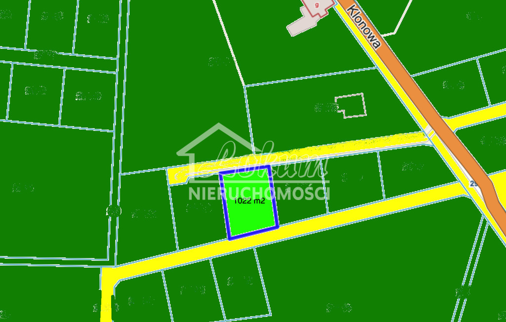 Działka rolna 1022&nbsp;m², Lubczyna - zdjęcie 1