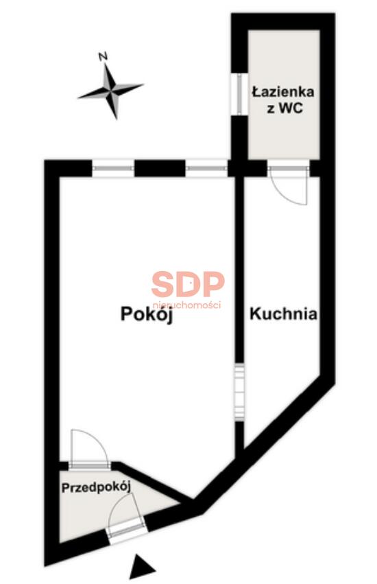 Mieszkanie 31 m², Wrocław, Grunwaldzka - zdjęcie 6