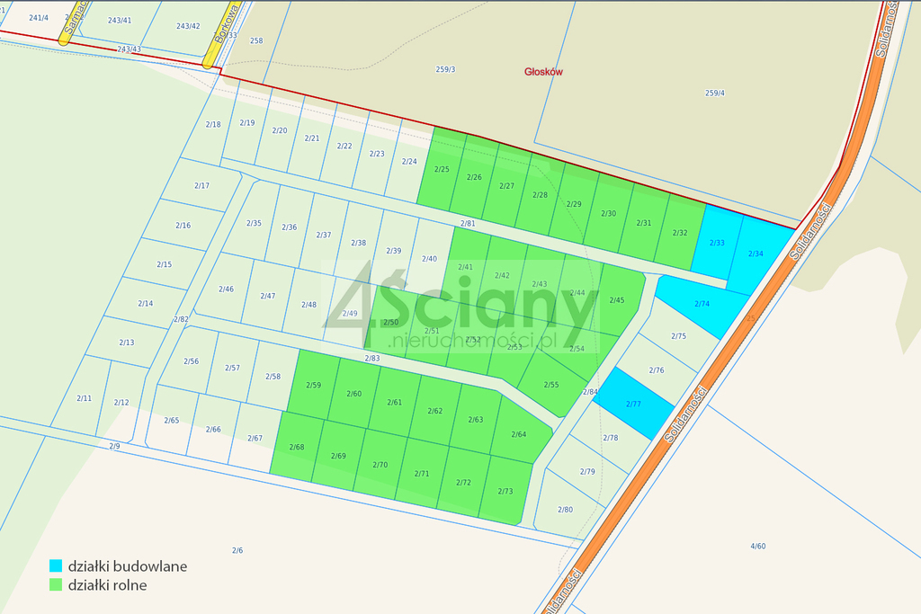 Działka budowlana 3,73&nbsp;ha, Runów - zdjęcie 4