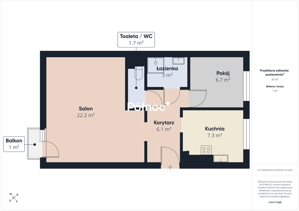 Mieszkanie 40,37 m², Marianowo - zdjęcie 2