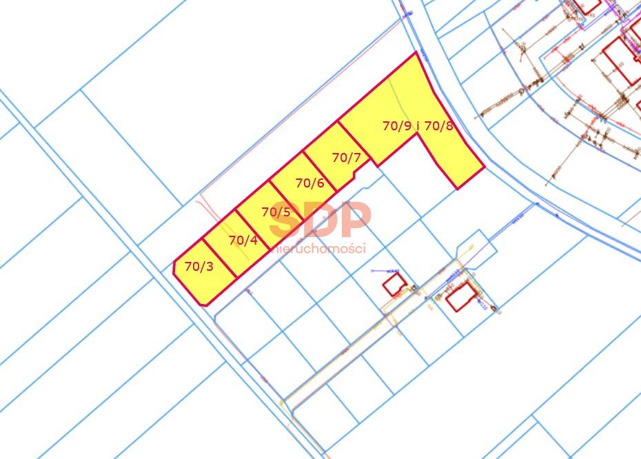 Działka budowlana 757 m², Siechnice, Bzowa - zdjęcie 3