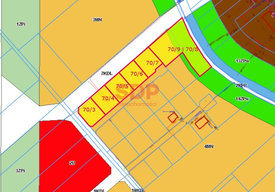 Działka budowlana 757 m², Siechnice, Bzowa - zdjęcie 6
