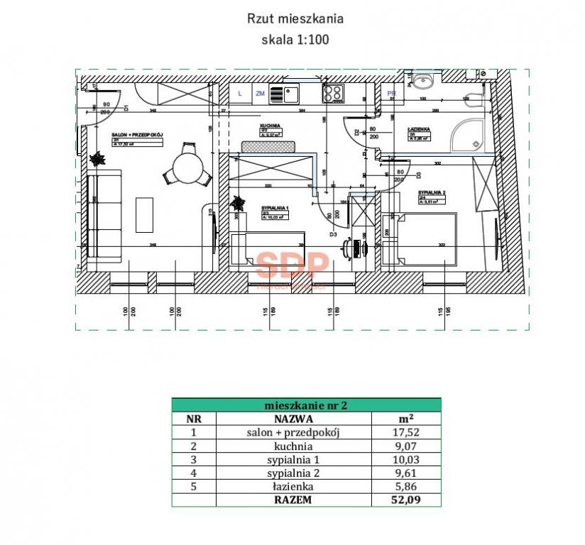 Mieszkanie 52 m², Chorzów, Mielęckiego - zdjęcie 13