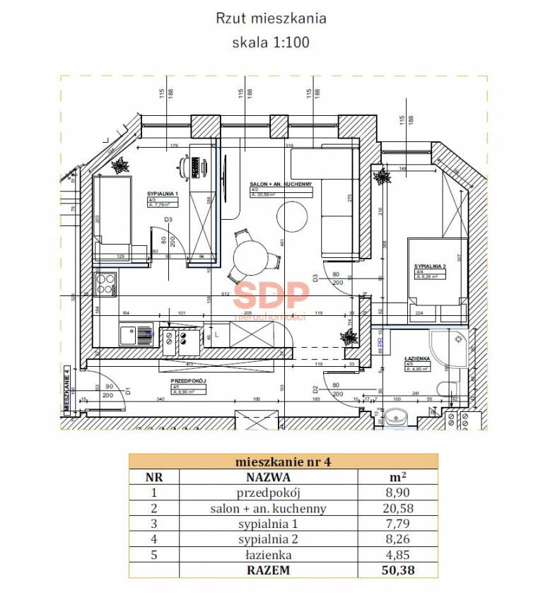 Mieszkanie 50 m², Chorzów, Mielęckiego - zdjęcie 13