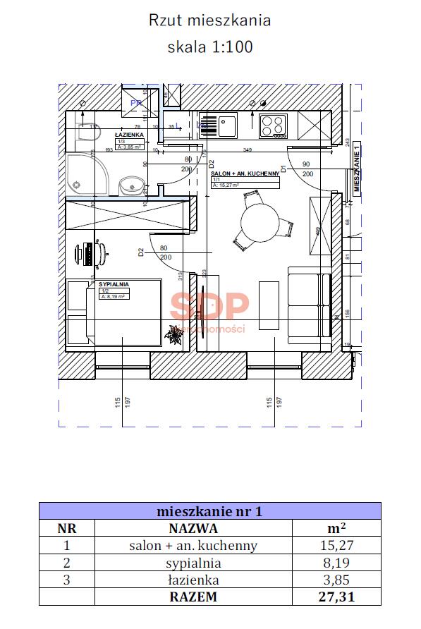 Mieszkanie 27 m², Chorzów, Mielęckiego - zdjęcie 13